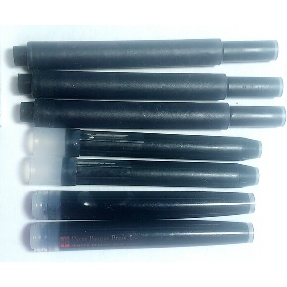 Lot Of 18 Assorted Black & Blue Fountain Pen Cartridges Kaweco Caran d'Ache - Picture 5 of 5